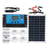 100w Painel Solar 12v Bateria 20a