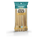 100x Espeto Bambu 18cm Decorativo Golf Buffet Eventos Festas