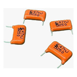 100x Capacitor Poliester 47nf 250v