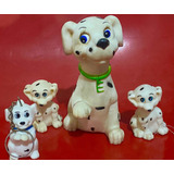 101 Dálmatas Vinil Disney Brinquedo Antigo Cachorro Usado