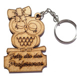 102 Chaveiro Feliz Dia Dos Professores Lembrancinha Kit