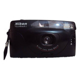 1073 Prd- Antiga- Câmera Nikon Analógica- Funciona E Flash