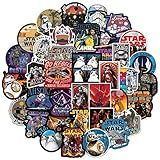 108 Pçs Pacote Com Tema Star Wars Cool Vsco Adesivo Sem Repetição Adesivo Vinil Skate Guitarra Viagem Capa Adesivo Garrafa De água Laptop Bagagem Bicicleta Bicicleta Adesivos