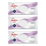 108 Uni Lenço Lysoform Umidecido Desinfetante Lavanda