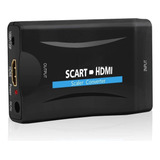 1080p Scart Para Hdmi Mhl Adaptador De Áudio E Vídeo Hdtv Dv