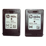 1083 Prd 2 Cartuchos Vazios Hp 662xl Preto Original Cz105