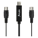1086 Hifing Usb In-out Cabo Midi One Em Uma Interface Out 5