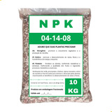 10kg Fertilizante Npk Escolha Entre 10-10-10 Ou 4-14-8 Adubo