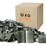 10kg Selo Metálico Para Fita Cinta Arquear Pet Verde 19mm