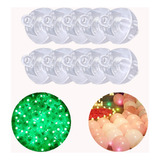 10kit Mini Bola Redonda De Led À Prova D'água Luz Decorativa