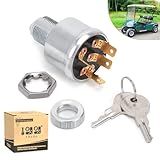 10L0L Interruptor De Ignição De Carrinho De Golfe Para EZGO TXT Workhorse ST Shuttle Medalist Marathon 1981 Up Chave De Interruptor De Partida De 4 Terminais Substitui OEM 33639 G01