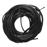 10m Encerado Nylon Macramê Fio Fio Beading Fazer Preto