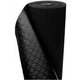 10m Piso Emborracha Moeda Preto 3mm X 10mt Comp X 1mt Larg