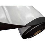 10mts Placa Colante Eva 2mm Preto Adesivado Largura 1 40m