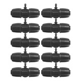 10pcs 16mm A 4 7 Garden Lock Conector De T Farpado Para Pe