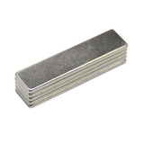 10pcs Imã De Neodimio Super Forte Retangular 40x10x2mm - N35