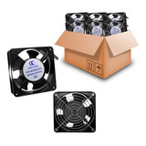 10pcs Ventilador Cooler Com Grade Metálica