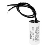 10pcs Capacitor 6uf 250vca Motores Portão 2 Fios Permanente
