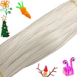10un Limpador De Pipe Cachimbo Haste De Chenille Cores 30cm