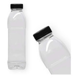 10und Garrafa Plástica Descartável Com Tampa Usicomp 300ml