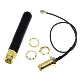 10x Antena Cabo Pigtail Sma Gsm Sim800l Esp8266 Gprs Tcp Ip