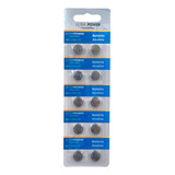 10x Bateria / Pilha Lr41 Ag3 Cartelas Moeda Calculadora
