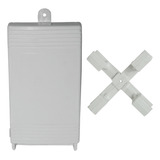 10x Caixa De Terminação Óptica Pto C/ Mini Cruzeta 104mm
