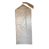 10x Capa Plástica Protetora P/ Vestido Longo Ombreira 60x150