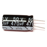 10x Capacitor Eletrolítico 470uf X 50v 105° 10 Peças