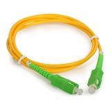 10x Cordão Óptico Fo Monofibra Sm 2m Sc/apc-sc/apc