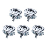 10x Fechadura Puxador Inox Trava Armário Motorhome Trailers 
