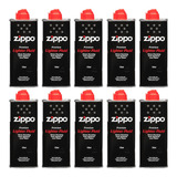 10x Fluido Premium Para Isqueiro Zippo 125 Ml Original