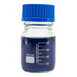 10x Frasco Reagente Tampa Azul Rosca