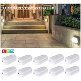 10x Luminária 15w Led Tartaruga Arandela Branco Frio 6500k