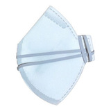 10x Máscaras Descartável Branco N95 Pff2-s S/válvula