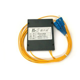 10x Splitter Fibra Óptica Box Modular Plc 1x2 Sc/upc-sc/upc