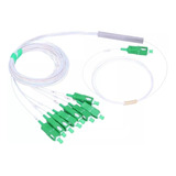 10x Splitter Plc 1x8 Sc Apc 0,9mm 2m - Balanceado
