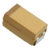 10x Capacitor De Tântalo Smd 6 3v 100uf 10 