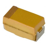 10x Capacitor De Tântalo Smd 6 3v 100uf 20 