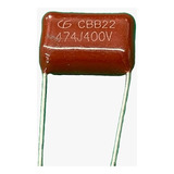10x Capacitor Poliester 470nf 400v