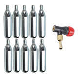 10x Cilindros Co2 16g Bike Ciclismo Speed Mtb Valvula