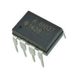 10x Circuito Integrado Optoacoplador 6n137 Dip 8