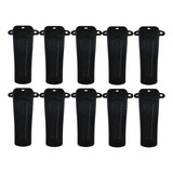 10x Clip Suporte De Cinto Para Rádio Comunicador Baofeng 777