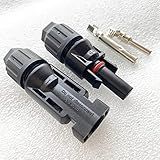 10x Conector Mc4 Painel Solar Fotovoltaico Energia 20pçs