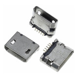 10x Conector Micro Usb Femea Dip Usb
