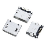 10x Conector Micro Usb Femea