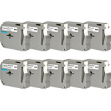 10x Fita Compativel P Uso Rotulador Brother Pt 70 Pt0 Mk231