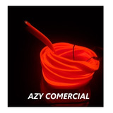 10x Fita Neon Fibra Ótica aba 5m El Wire 12v