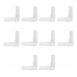 10x Joelho Divisor Conector De Ar E Água Em L Mangueria 4mm