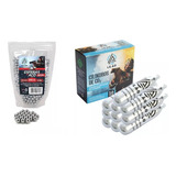 10x Leão 12g E Bbs Esfera De Aço Cromado 4 5mm 1000 Un